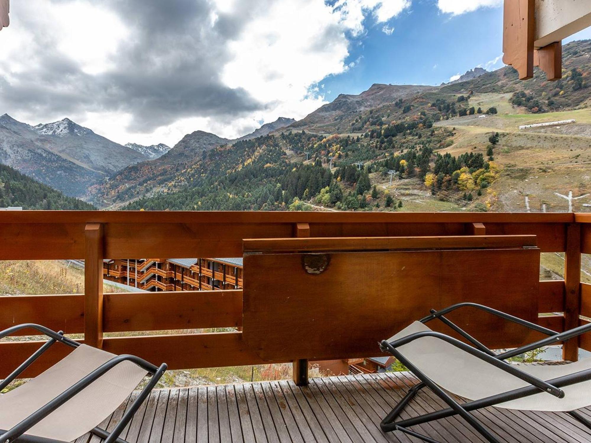 Charmant Appartement Avec Balcon, Wifi Et Ascenseur A Meribel - Fr-1-355-14 외부 사진