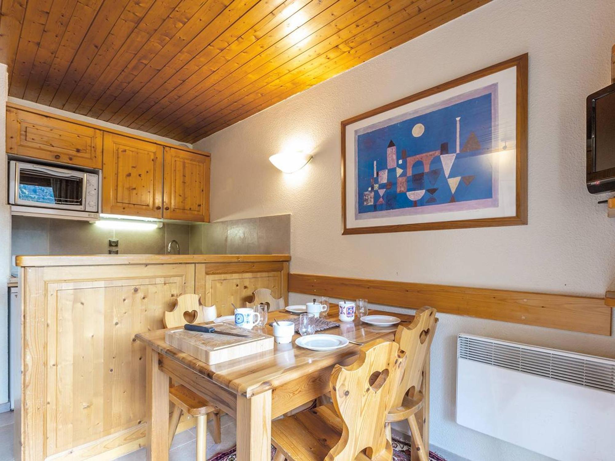 Charmant Appartement Avec Balcon, Wifi Et Ascenseur A Meribel - Fr-1-355-14 외부 사진